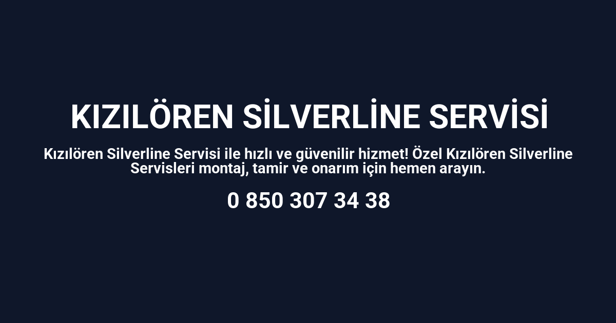 Kızılören Silverline Servisi